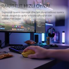 IMG-328MX Oyuncu Mouse | 7D Makro Tuş, RGB Led, 7200 DPI, Type-C Şarjlı Gaming Mouse