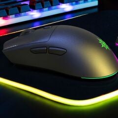 IMG-326MX 8000 DPI 6D Makro Tuşlu RGB LED Bluetooth + 2.4G + Kablolu Şarjlı Gaming Mouse 300mAh
