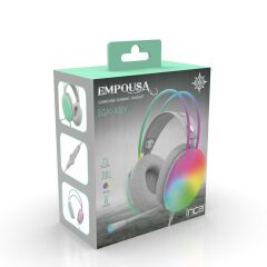 IGK-X8Y Empousa 7.1 Surround Transparan Rgb Led Effect Gaming Kulak Üstü Kulaklık