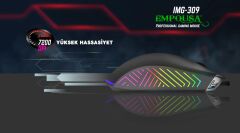 IMG-309 Empousa 7200 DPI Rgb 7 Tuş Makrolu Gaming Oyuncu Mouse