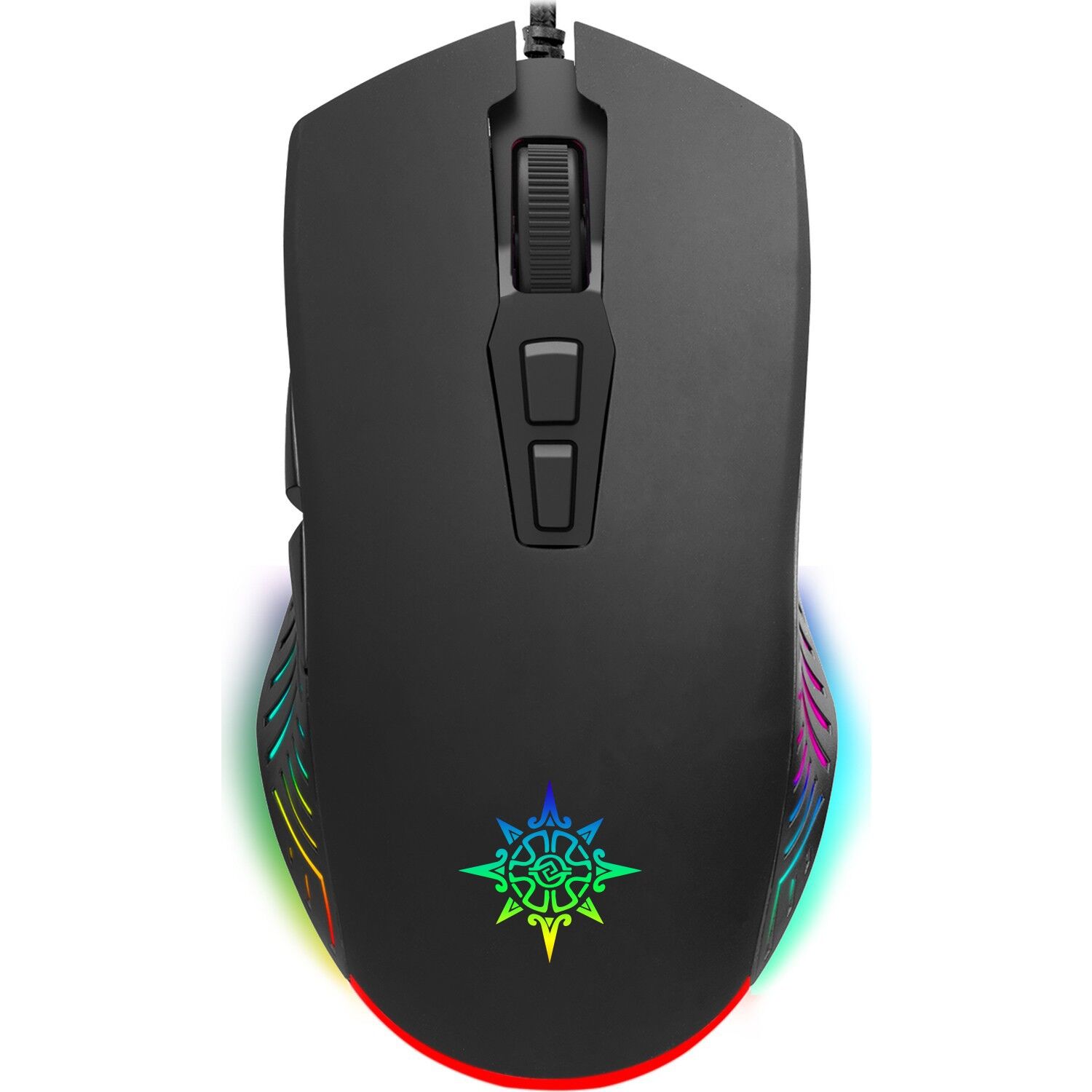 IMG-GT17 Rgb 6400 DPI Örgü Kablolu Macrolu Gaming Oyuncu Mouse