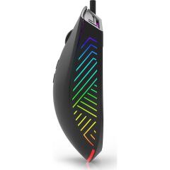 IMG-GT17 Rgb 6400 DPI Örgü Kablolu Macrolu Gaming Oyuncu Mouse