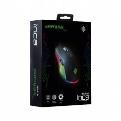 IMG-GT17 Rgb 6400 DPI Örgü Kablolu Macrolu Gaming Oyuncu Mouse