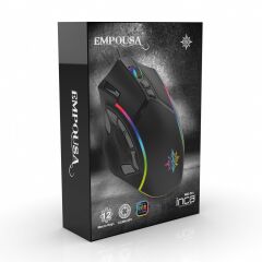 IMG-351 Empusa RGB Led 12800 Dpi 12 Tuş Makrolu Programlanabilir Gaming Mouse