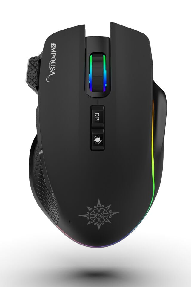 IMG-GT-22 Oyuncu Mouse Empousa – 8 Programlanabilir Tuş, BT5.3/2.4G/Kablolu, 7200 DPI, RGB