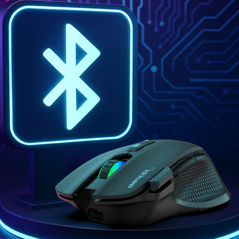 IMG-GT-22 Oyuncu Mouse Empousa – 8 Programlanabilir Tuş, BT5.3/2.4G/Kablolu, 7200 DPI, RGB
