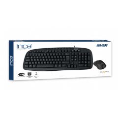 IMK-384U Usb Q Klavye&-Mouse Set,Siyah