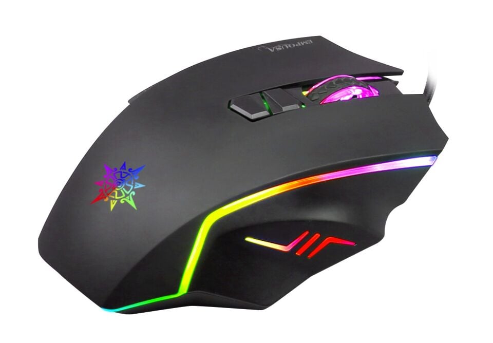 IMG-344 RGB Gaming Mouse | 7200 DPI 8 Programlanabilir Tuş 1.8M Örgü Kablo 20G Hızlanma