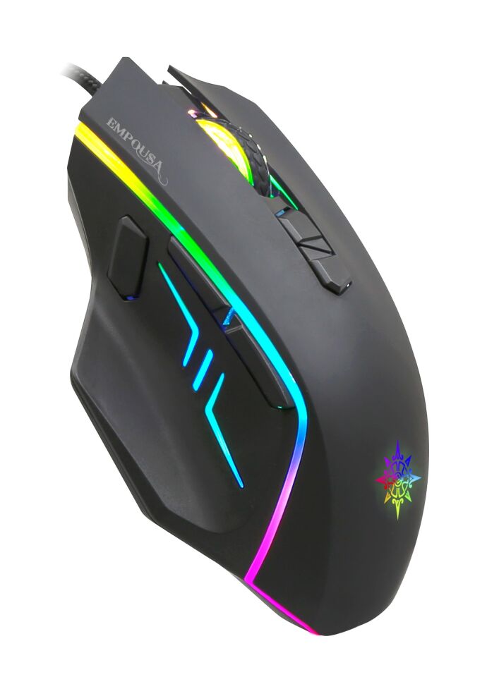 IMG-344 RGB Gaming Mouse | 7200 DPI 8 Programlanabilir Tuş 1.8M Örgü Kablo 20G Hızlanma