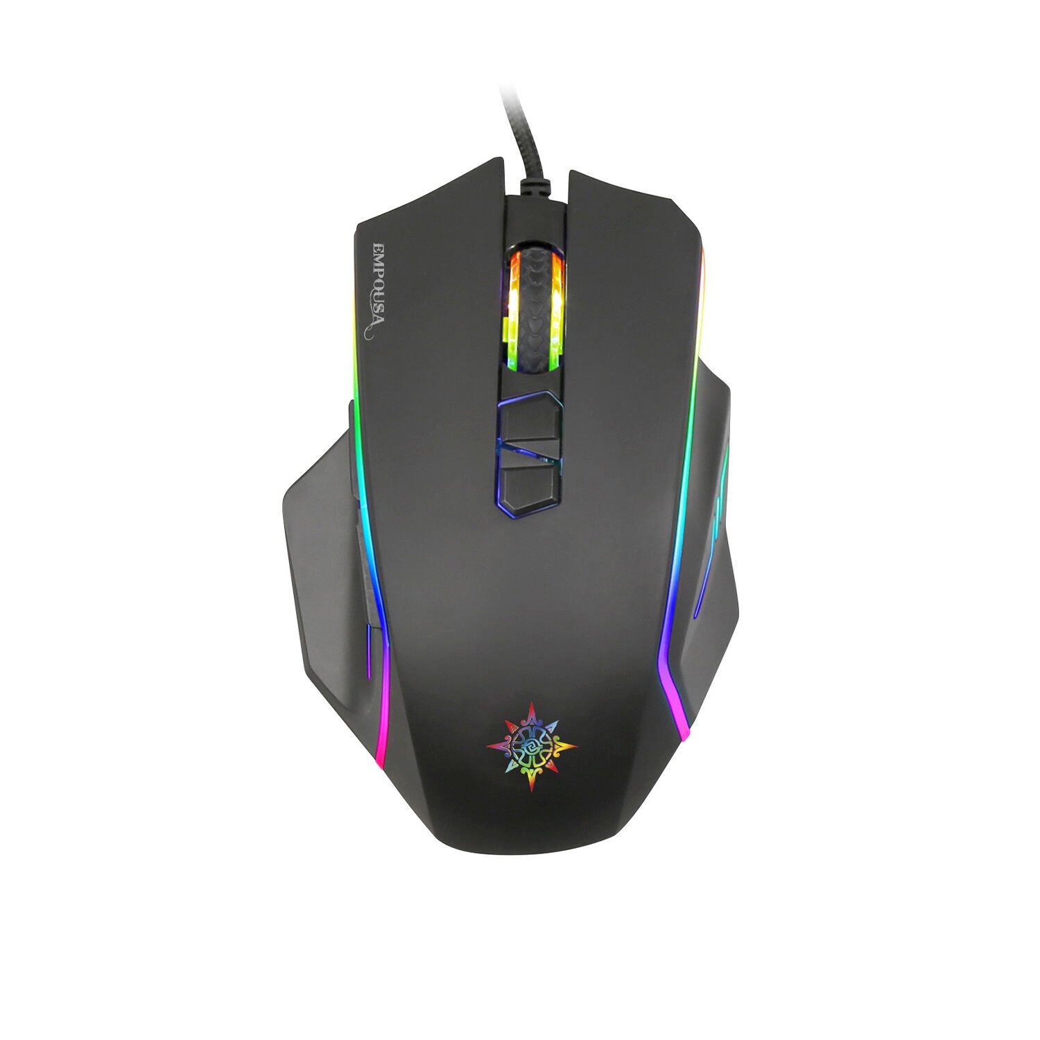 IMG-344 RGB Gaming Mouse | 7200 DPI 8 Programlanabilir Tuş 1.8M Örgü Kablo 20G Hızlanma
