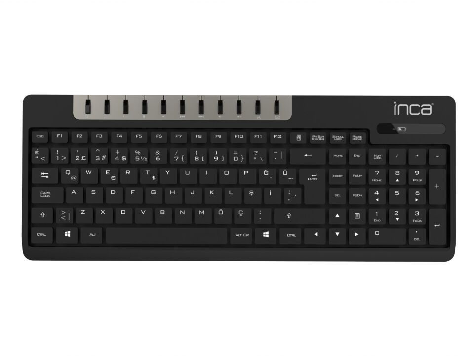 Inca Iws-589 Wireless Multimedia Super Cosy Klavye & Mouse Set