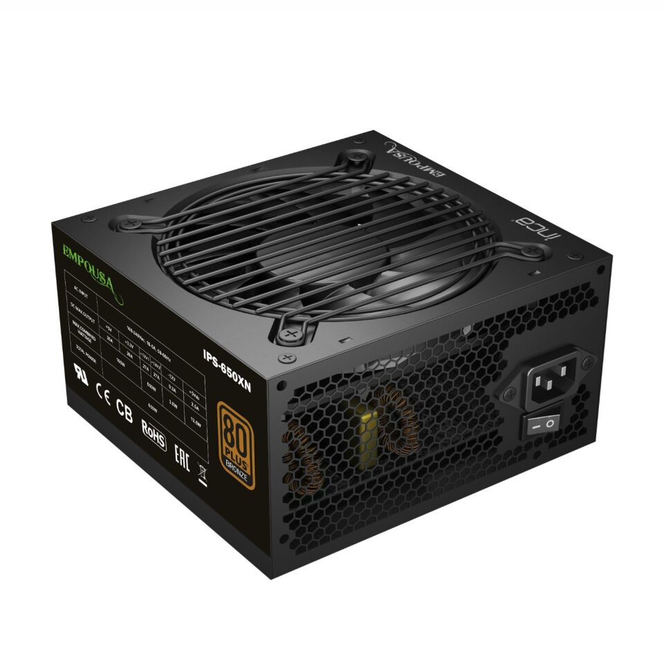 IPS-650XN 650W Bronze ATX Power Supply | Çift +12V Rail Tam Koruma Sistemli PSU