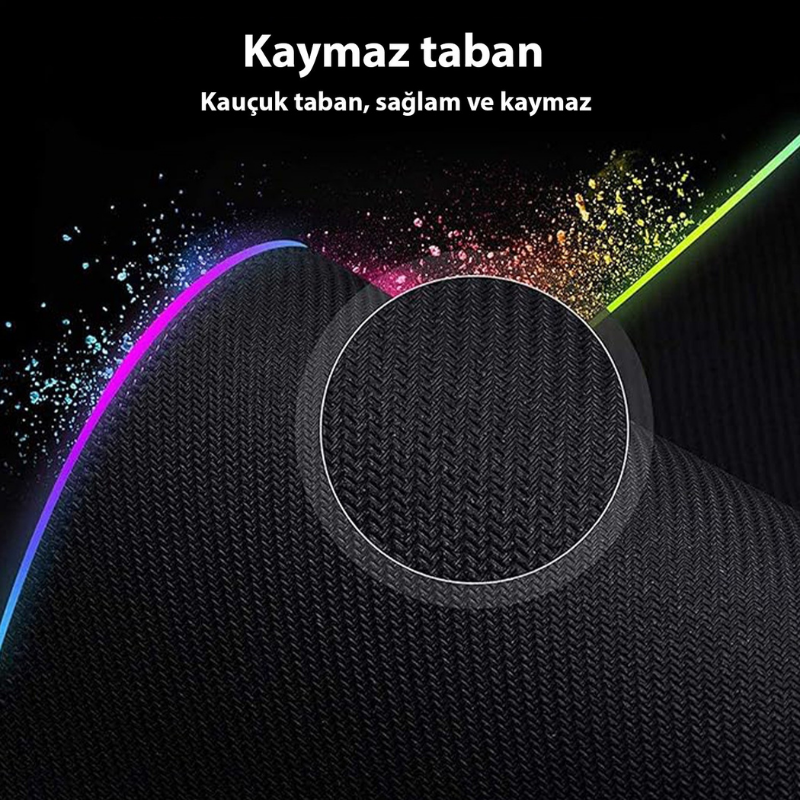 IMP-022 RGB Gaming Mouse Pad 770x295mm | Dokunmatik Led Kaymaz Taban