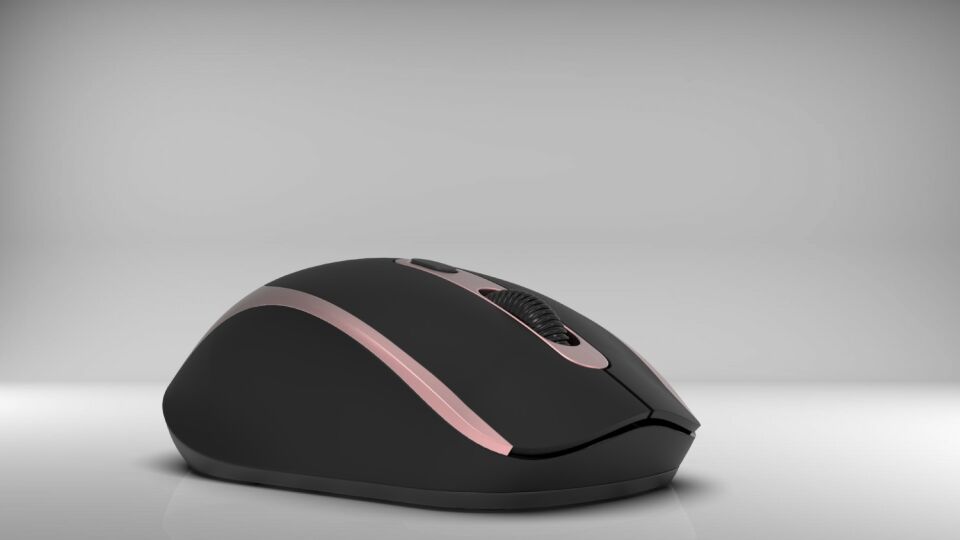 IWM-211RG 2.4GHz Kablosuz Optik Mouse | 1600 DPI Sessiz Tuş Simetrik Tasarım