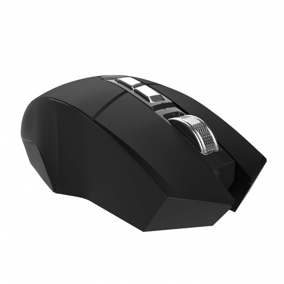 IWM-555 2.4G + Bluetooth Kablosuz Optik Mouse | Type-C Şarj DPI Ayarlı