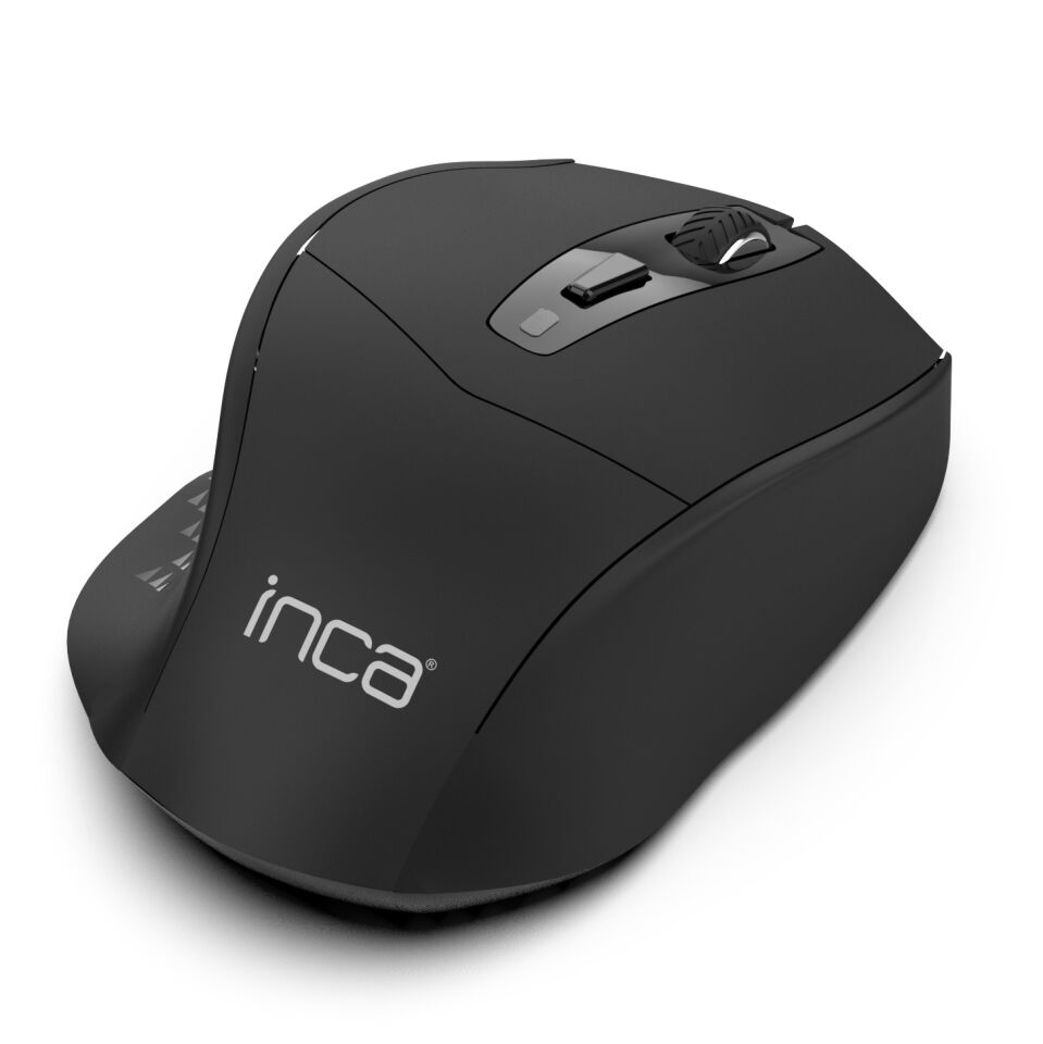 IWM-521 Ergonomik Kablosuz Optik Mouse | 2.4GHz, Sessiz Tuş, 800-1600 DPI, Nano Alıcı