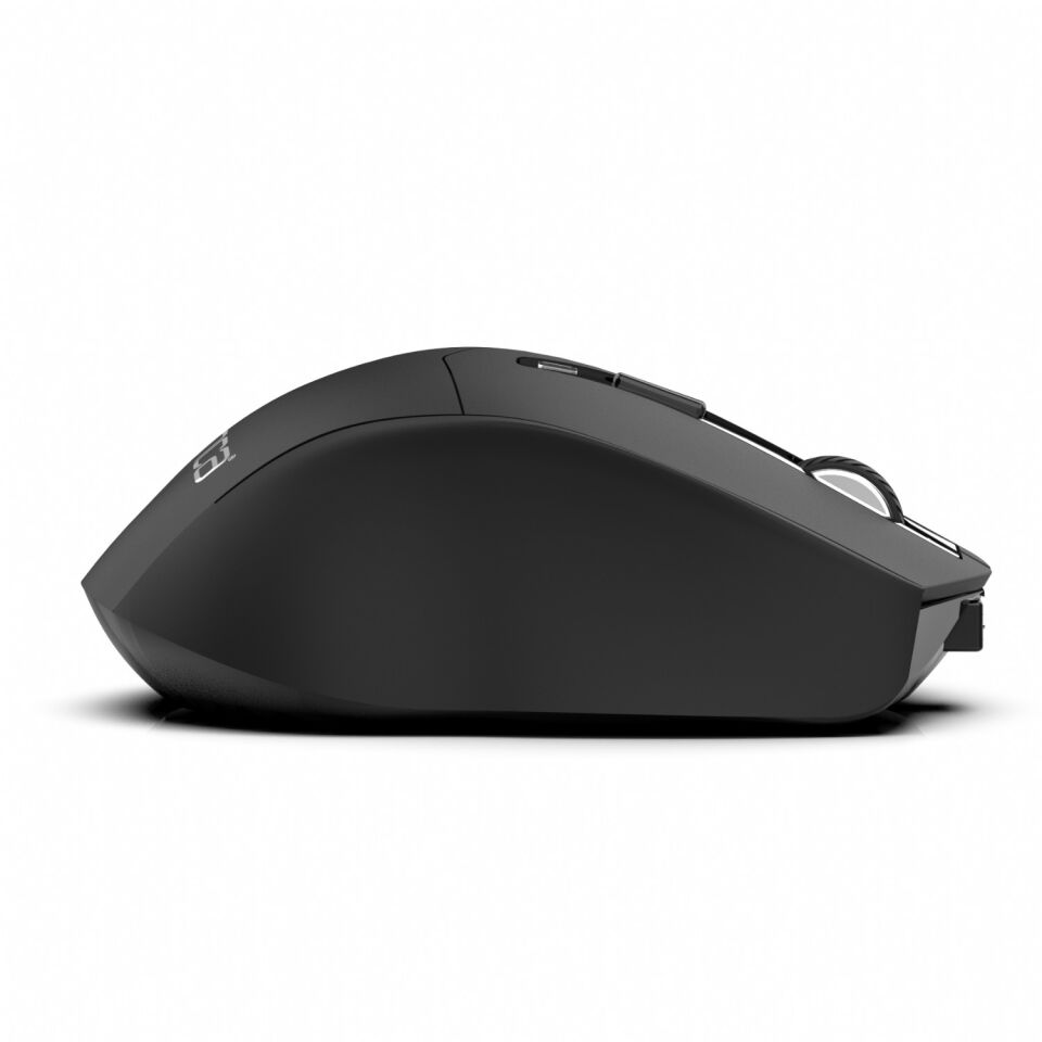 IWM-521 Ergonomik Kablosuz Optik Mouse | 2.4GHz, Sessiz Tuş, 800-1600 DPI, Nano Alıcı
