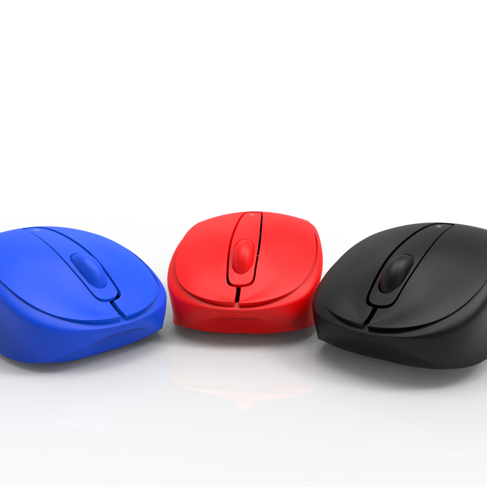 IWM-331R Sessiz Tuş Kablosuz Mouse 1600 DPI | Nano USB Uzun Pil Ömürlü