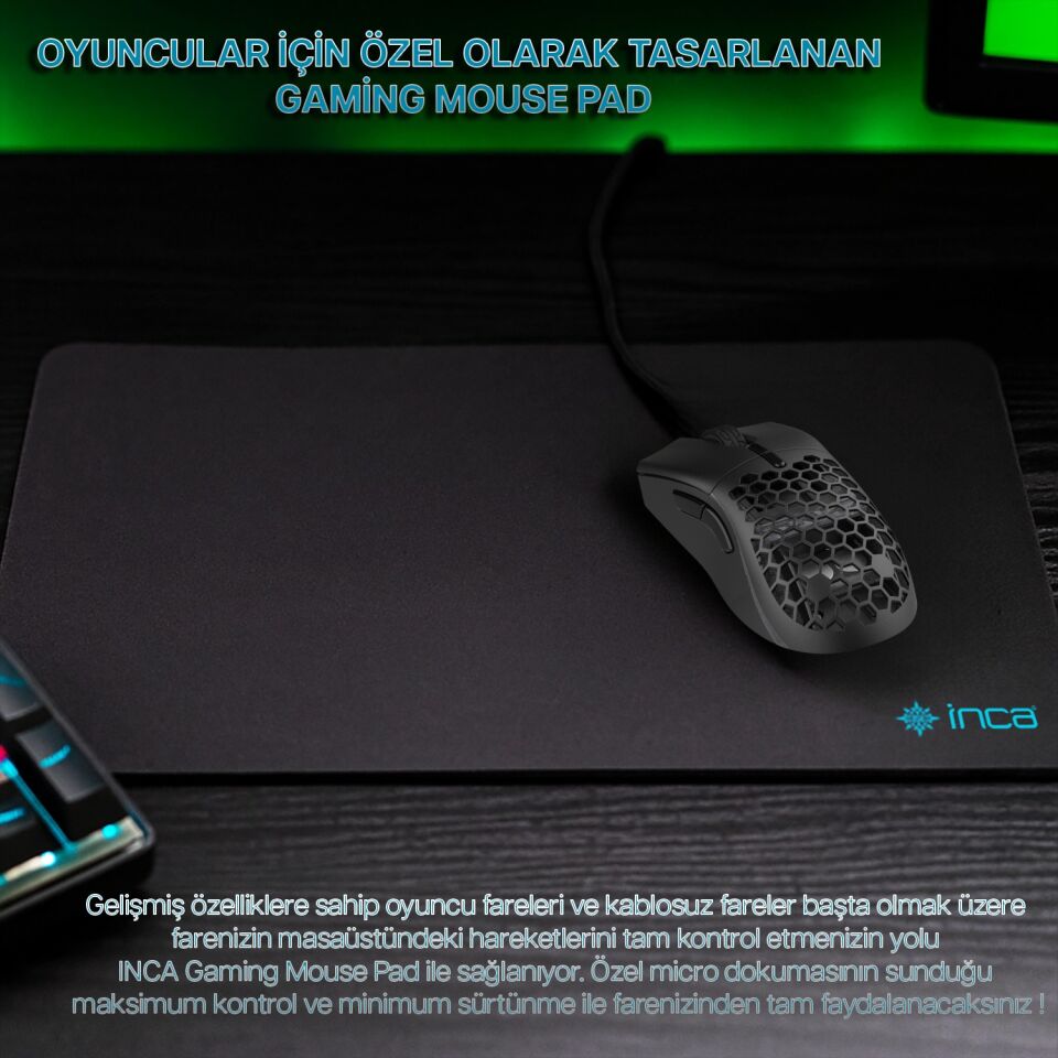IMP-020 Kaymaz Oyuncu Mouse Pad
