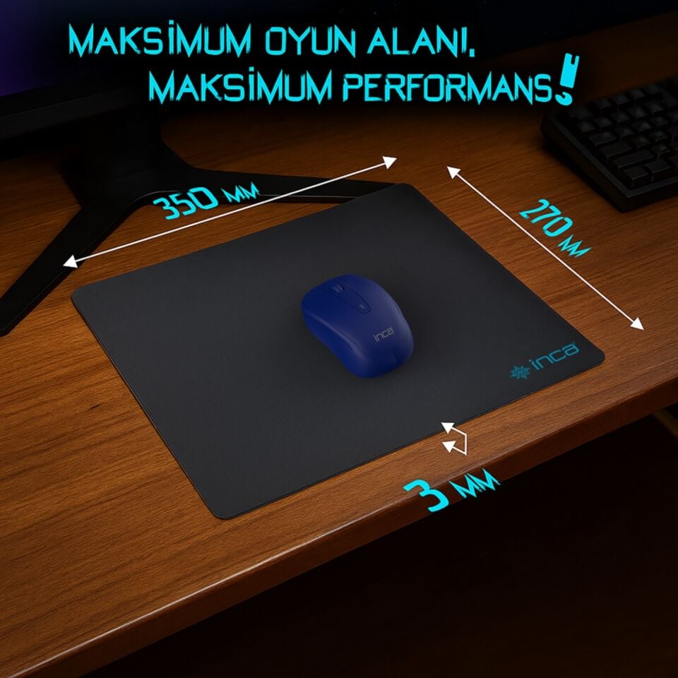 IMP-020 Kaymaz Oyuncu Mouse Pad