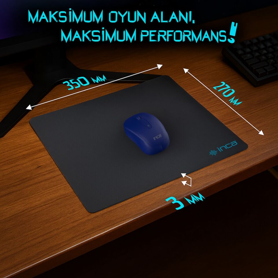 IMP-020 Kaymaz Oyuncu Mouse Pad