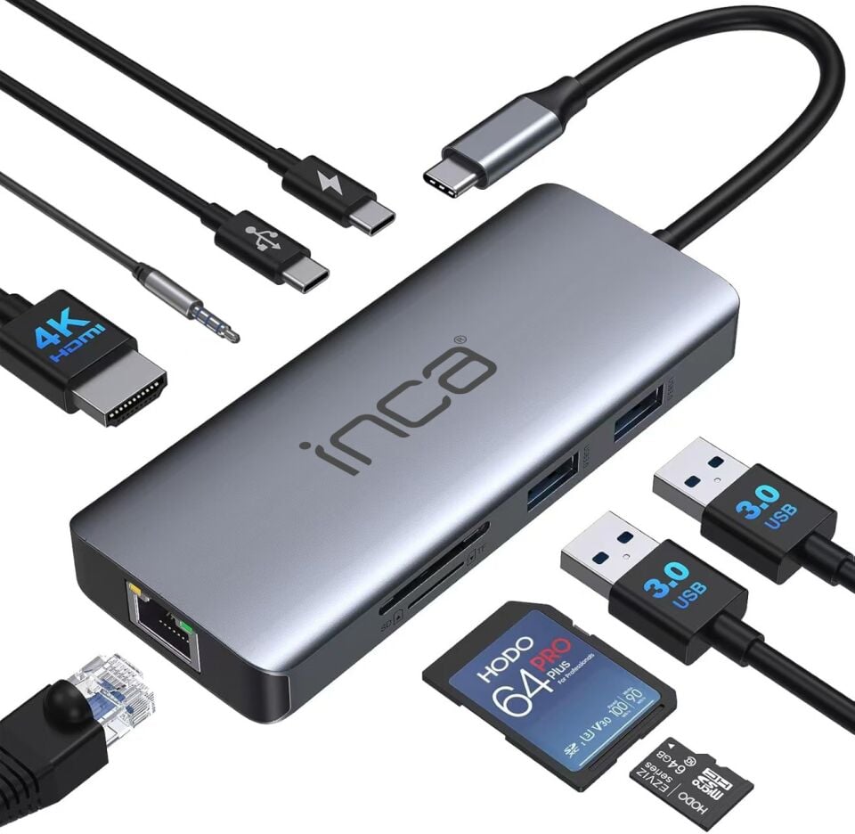 ITPC-10TX USB-C Multiport Adaptör