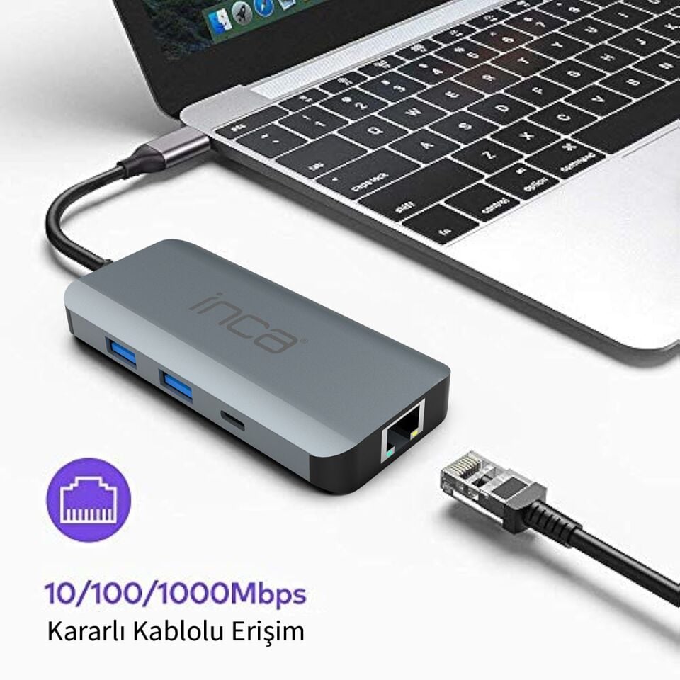 ITPC-10TX USB-C Multiport Adaptör