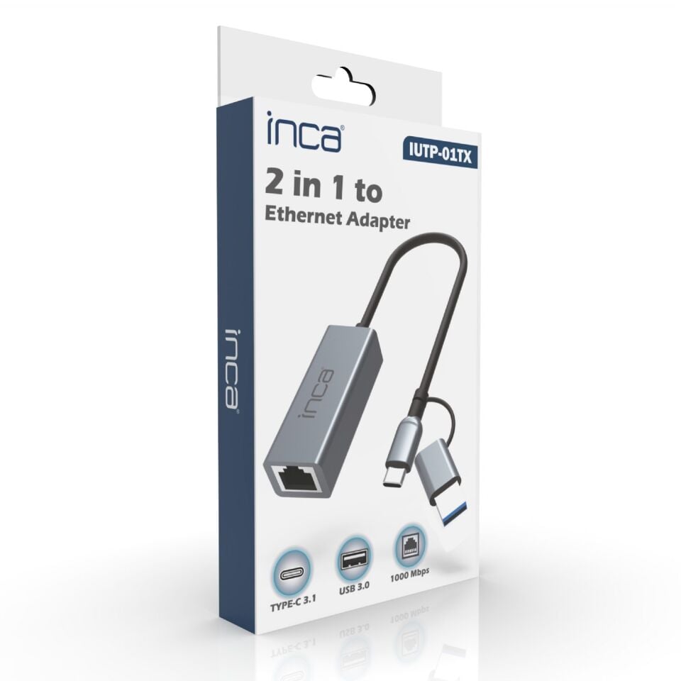 IUTP-01TX USB-C USB 3.0 Ethernet Adaptör