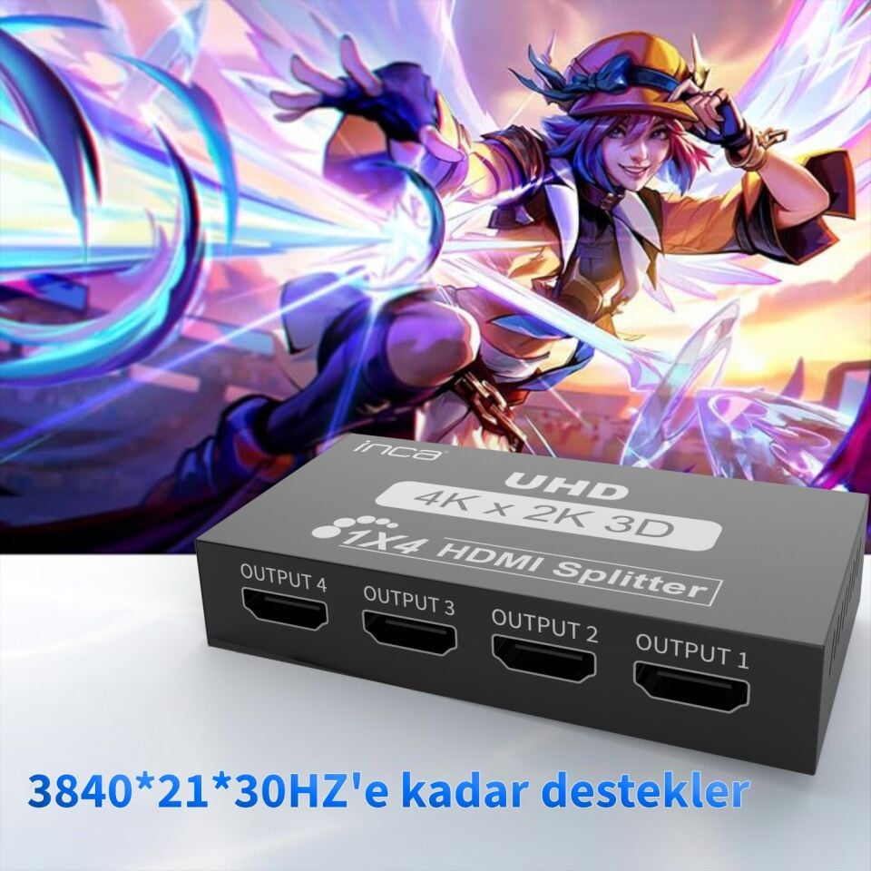 IEX-60 Full HD HDMI Extender | 1080P@60Hz, 60m TX/RX HDMI Uzatma Seti