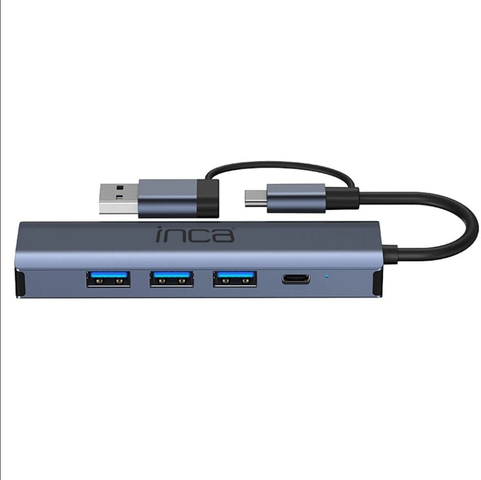 IUTP-5T USB-C to USB 3.0 & RJ45 Ethernet Dönüştürücü Hub