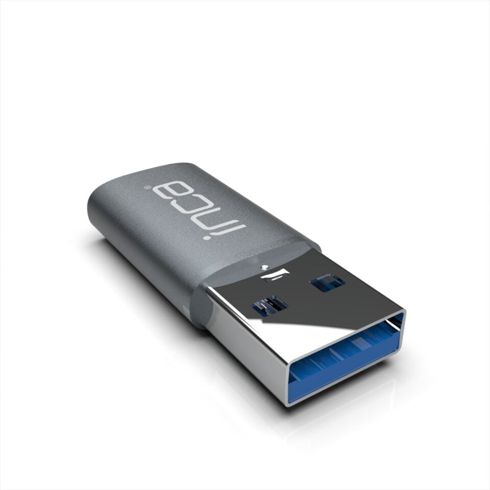 IUSB-01TP USB-A to Type-C Dönüştürücü Adaptör | USB 3.1, 5 Gbps Tak Çalıştır