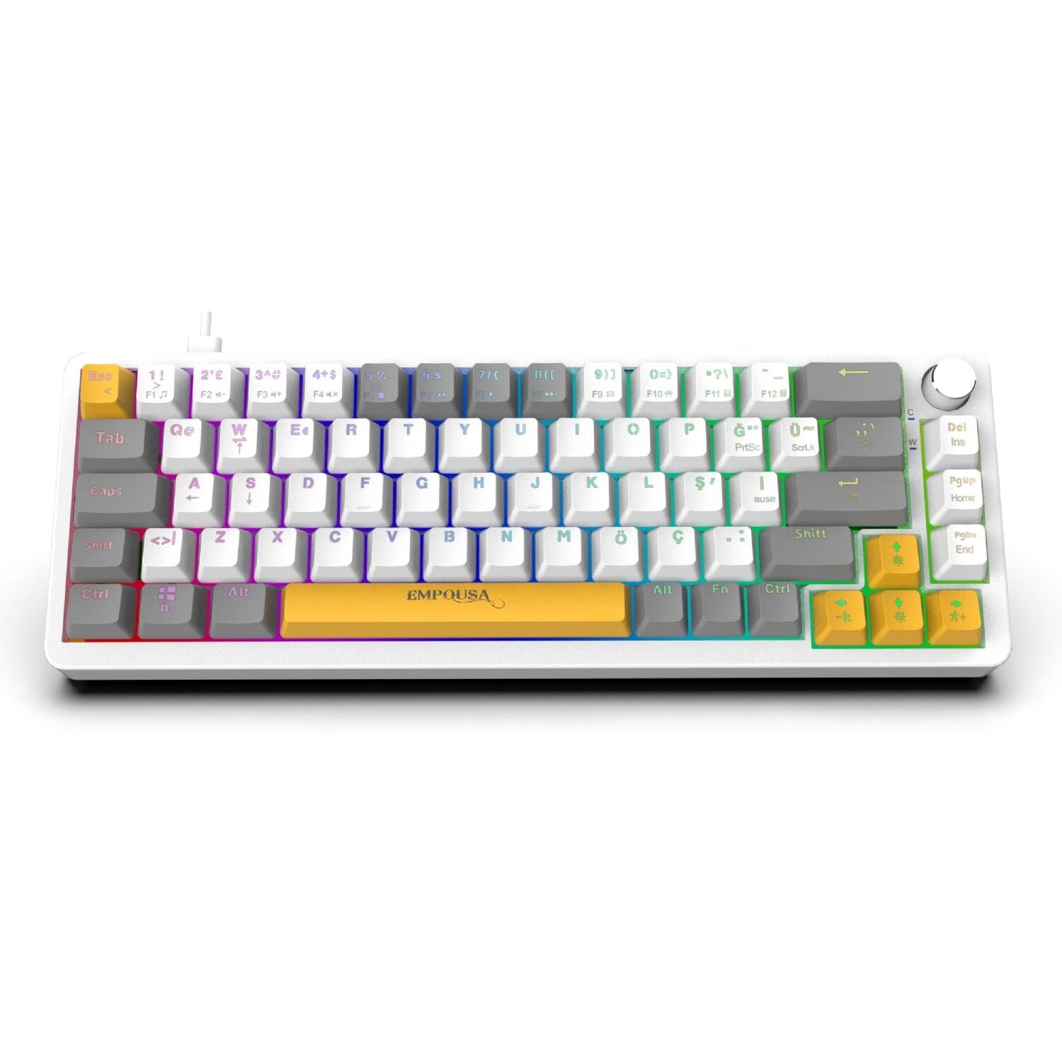 IKG-457 Empousa Hot Swap Red Switch Makro Mekanik Klavye