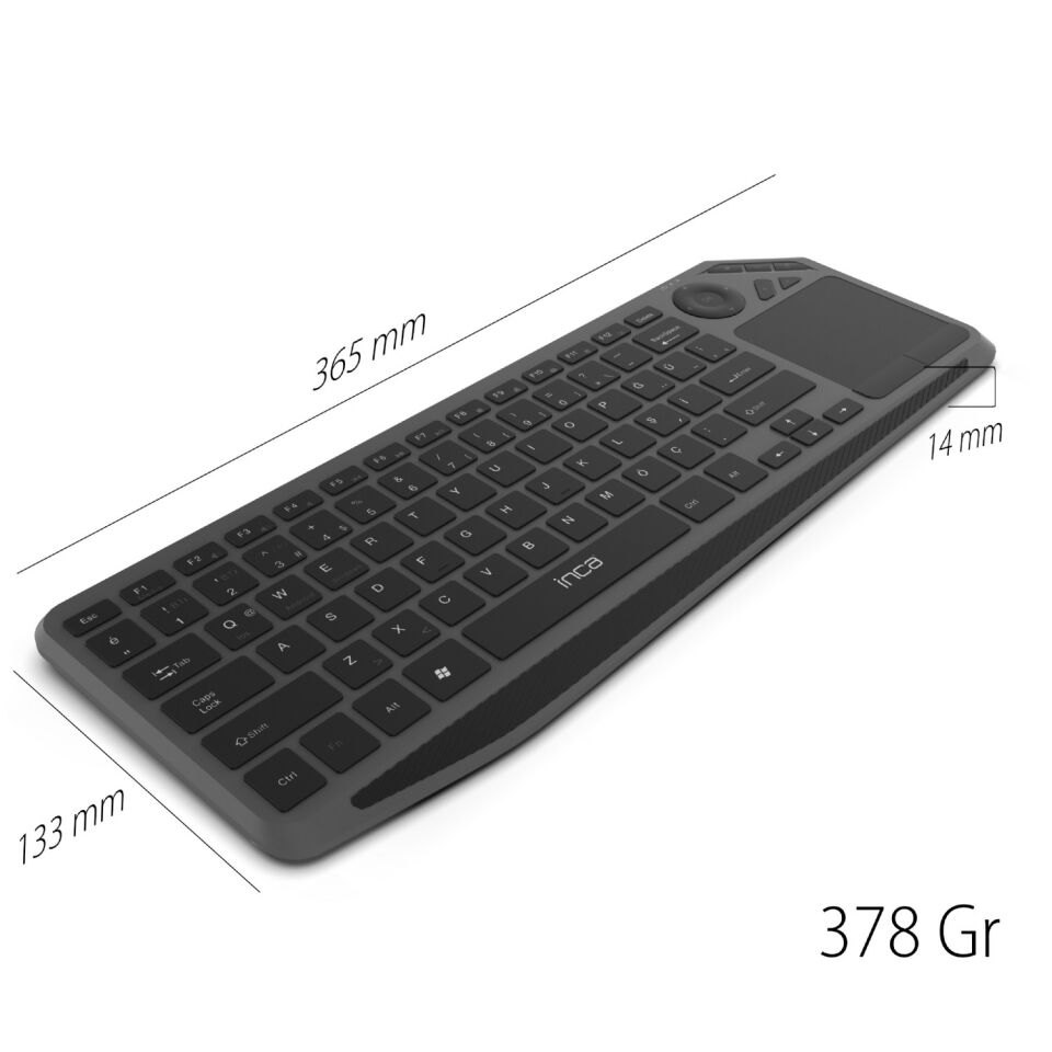 IBK-566BT Touchpad’li Çoklu Bağlantı Özellikli Kablosuz Klavye