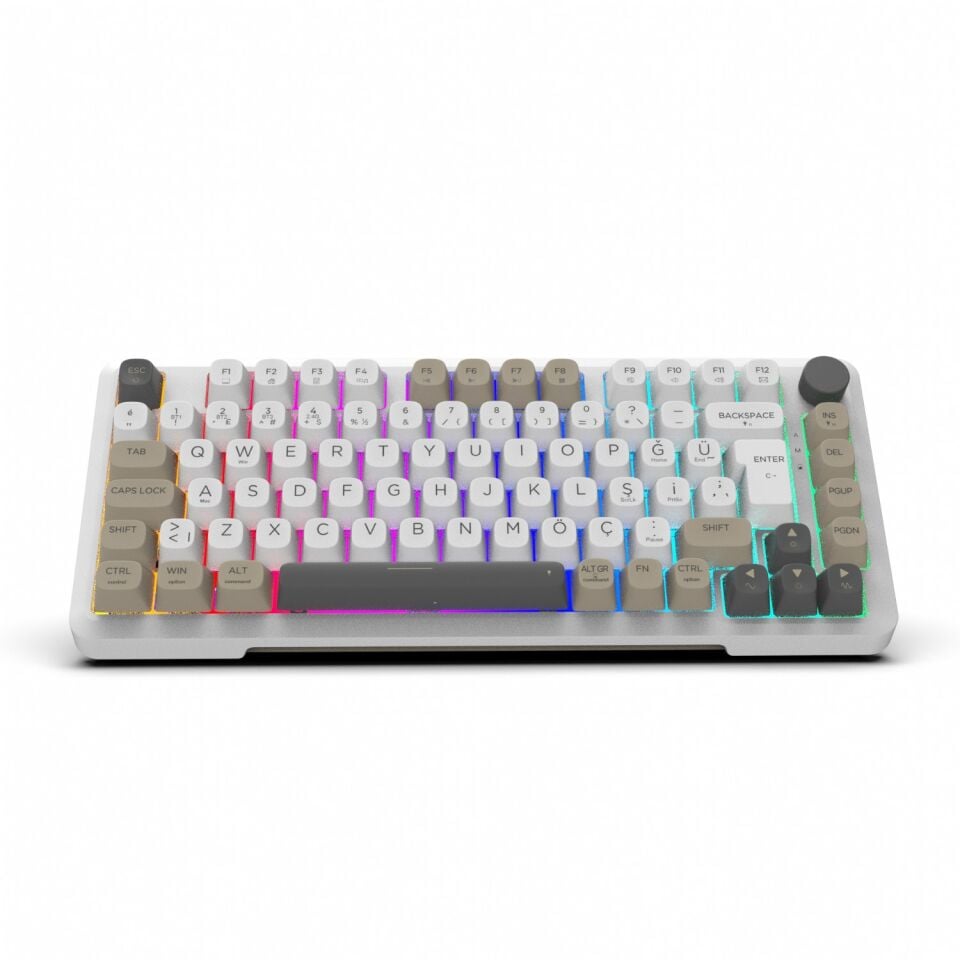 IKG-455 Empousa Gasket Hot Swap Posh Tri-Mode Makro Rgb Mekanik Klavye